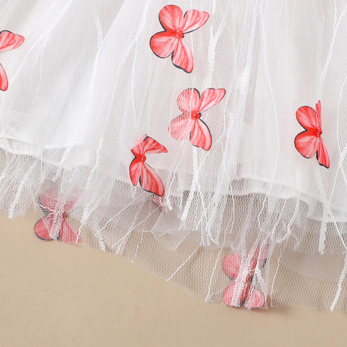 Butterfly Girls Tutu Party Dress For Toddlers