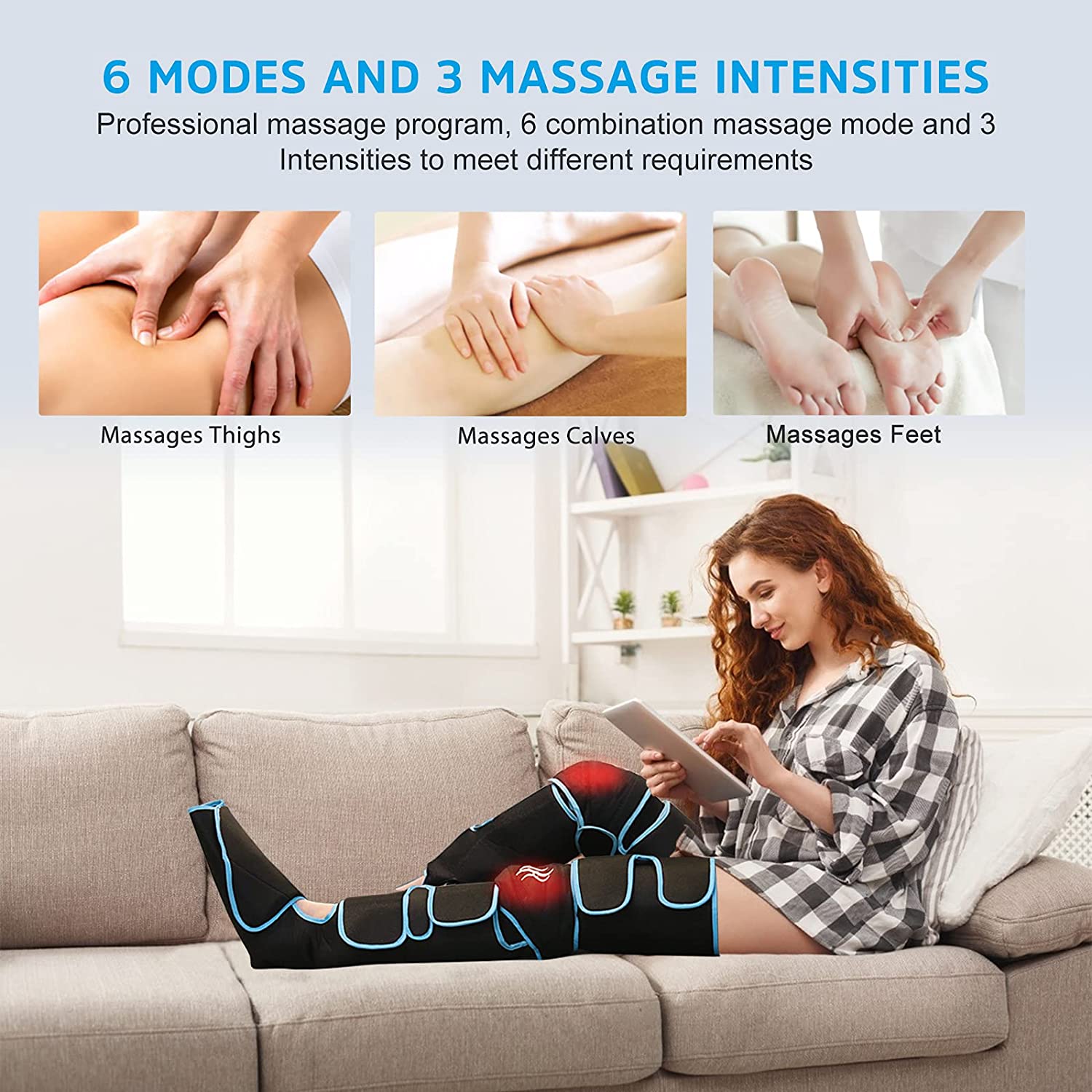 Upgraded Air Compression Leg Massager