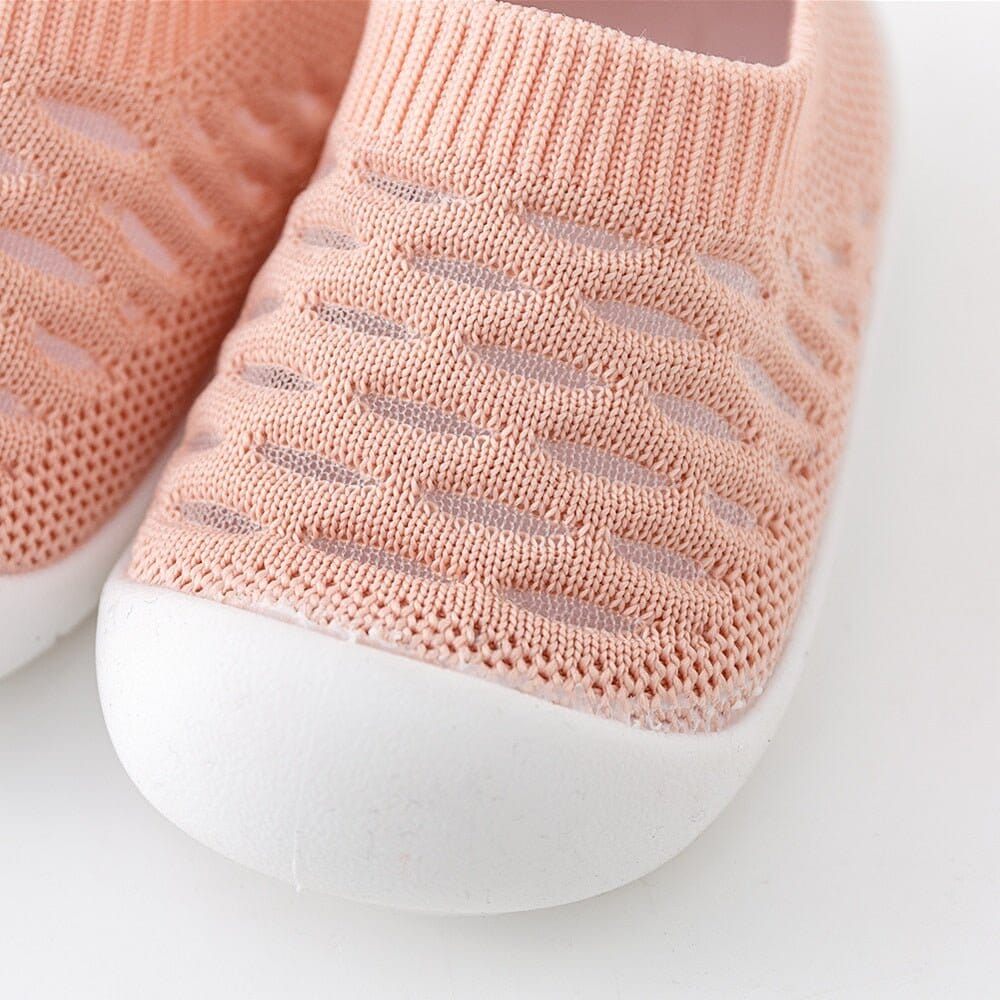 Pink Breathable Baby Mesh Shoes First Walker