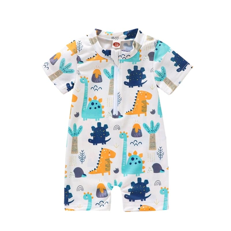Dinosaur Swimsuit For Infants and Toddlers - RoniCorn