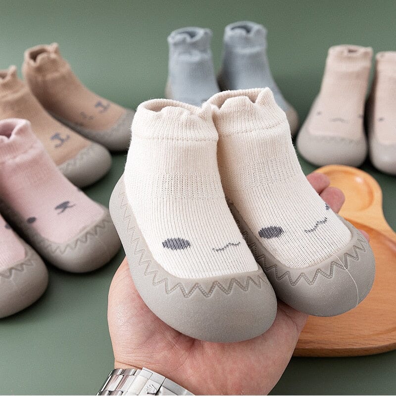 Cartoon-Animated Baby Sock Shoes for First Walkers - RoniCorn