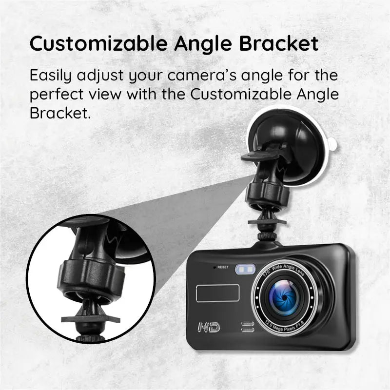 Wide Angle 1920x1080P FHD Dual Dash Cam