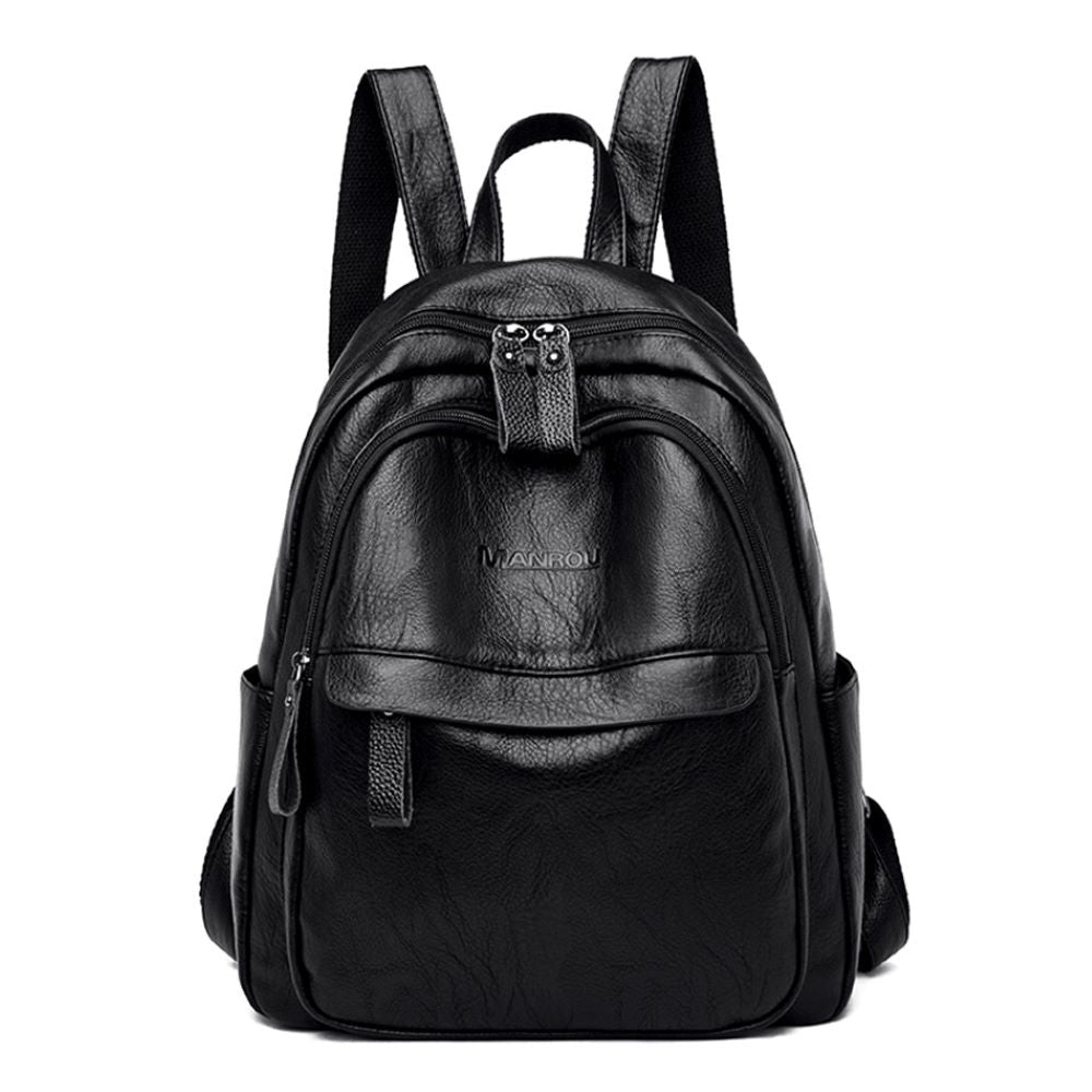 Women Casual Leather Backpack