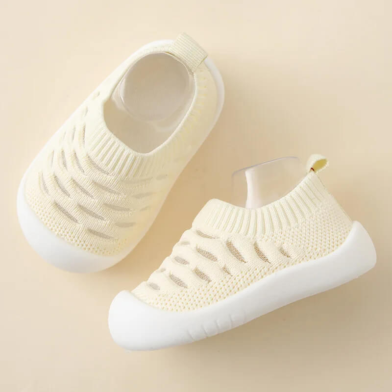 Yellow Breathable Baby Mesh Shoes First Walker