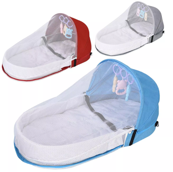 Portable Foldable Newborn Infant Baby Travel Crib Bassinet