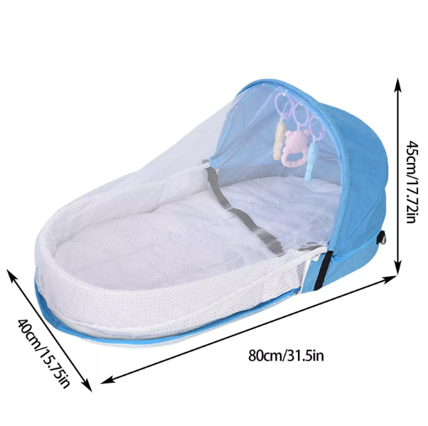 Portable Foldable Newborn Infant Baby Travel Crib Bassinet