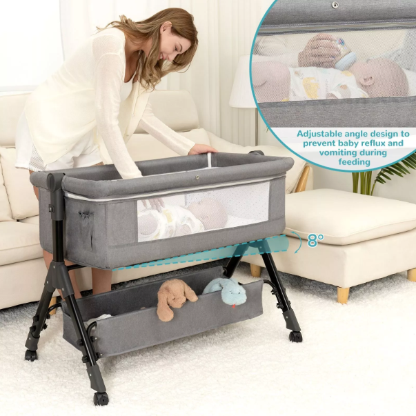 3 in 1 Baby Infant Bedside Sleeper Bassinet