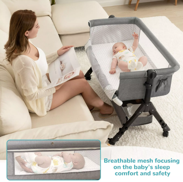 3 in 1 Baby Infant Bedside Sleeper Bassinet