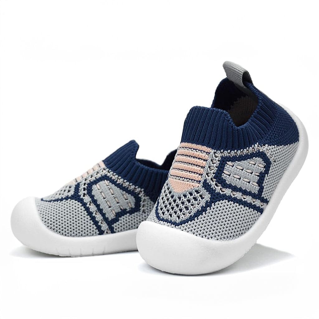 Blue Baby Mesh Shoes For First Walker