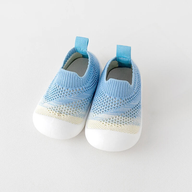 Sky blue Baby First Walker Breathable Mesh Shoes
