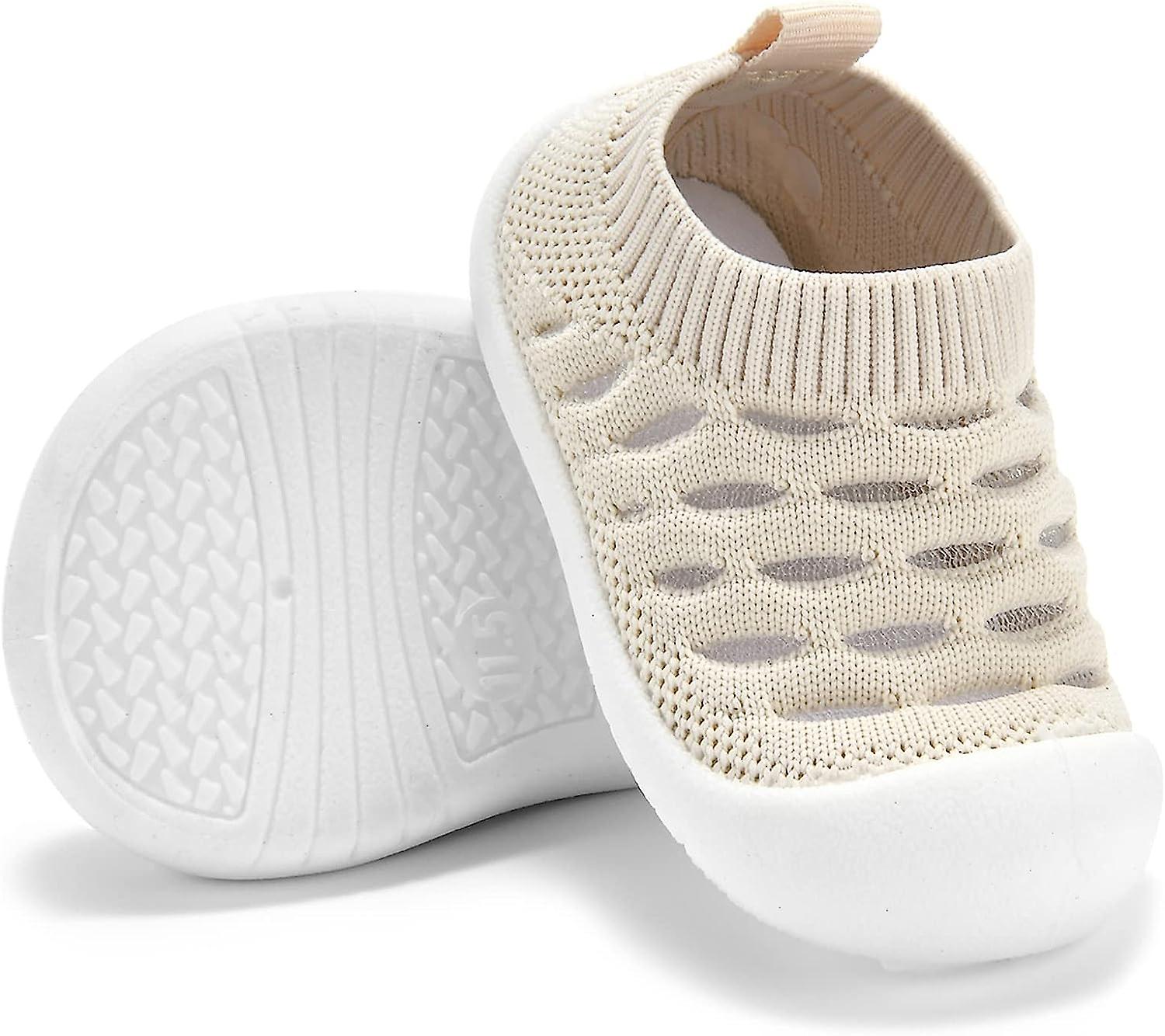 Khaki Breathable Baby Mesh Shoes First Walker