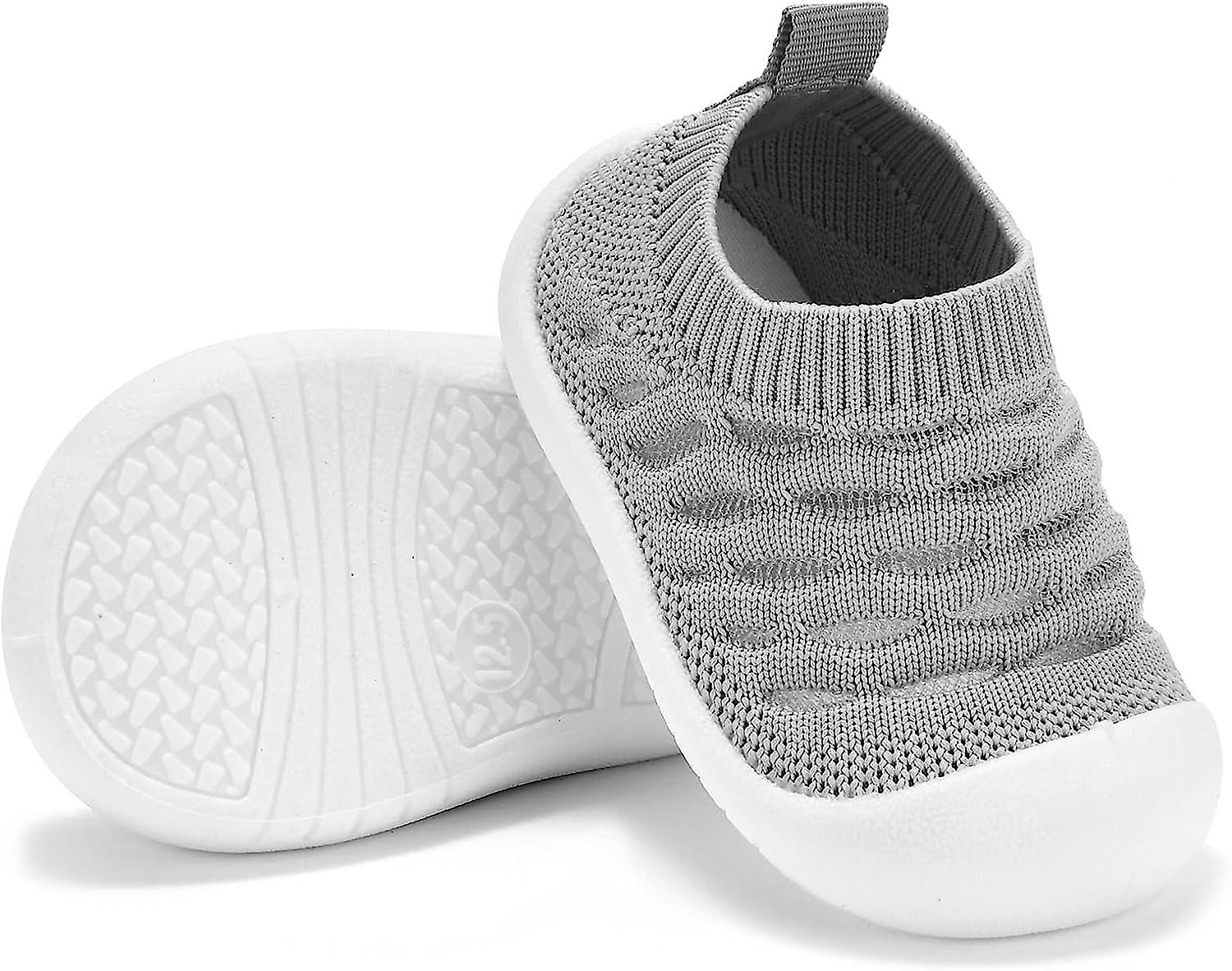 Grey Breathable Baby Mesh Shoes First Walker
