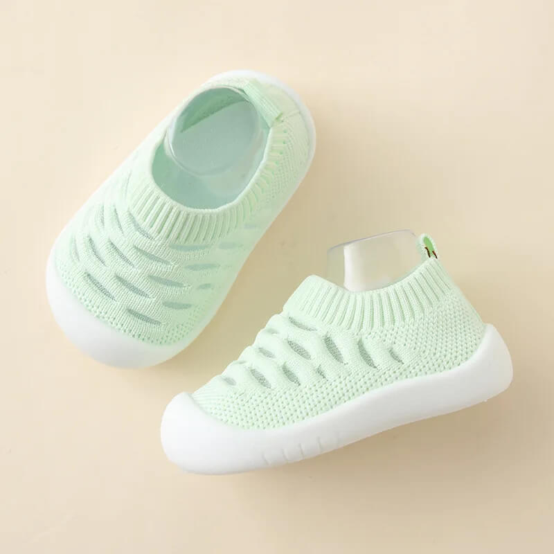Green Breathable Baby Mesh Shoes First Walker