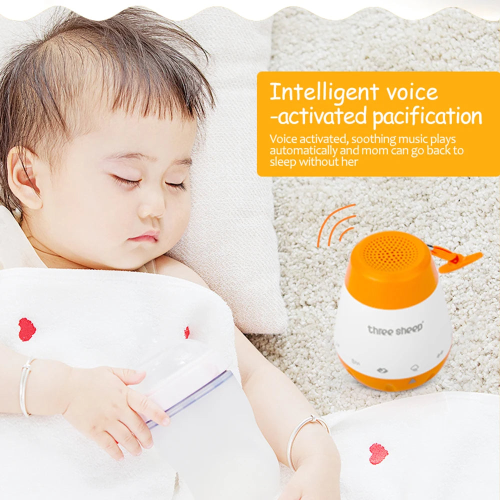 Baby White Noise Machine - Smart Music Voice Sensor for Infants