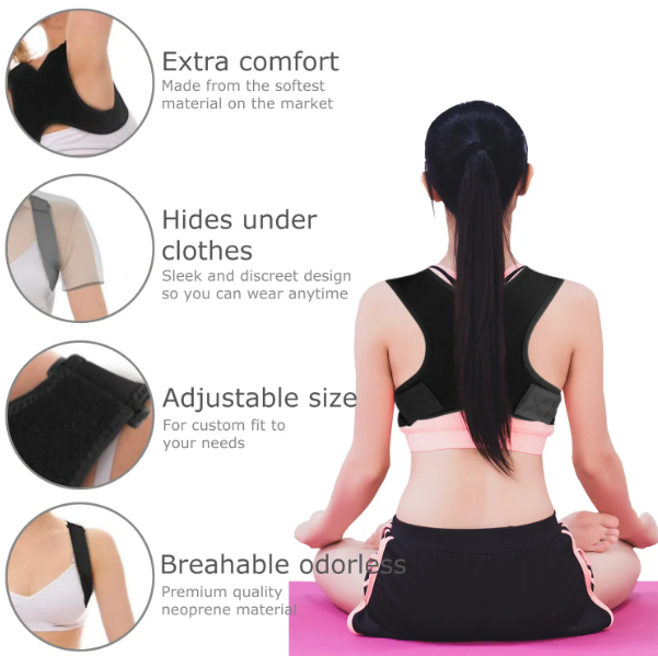 Adjustable Back Straightener Posture Corrector