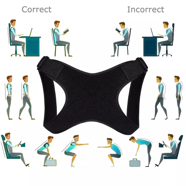 Adjustable Back Straightener Posture Corrector