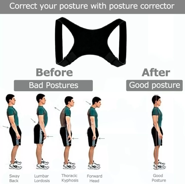 Adjustable Back Straightener Posture Corrector