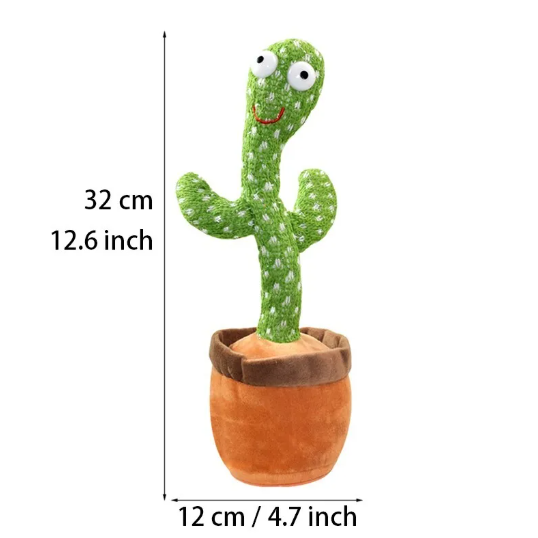 Kids Talking Dancing Cactus Toy