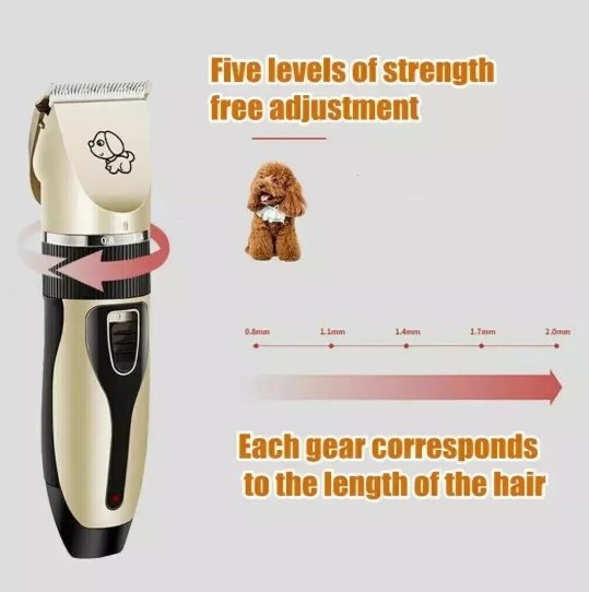 Dog Grooming Clippers for Professional Pet Hair Trimming