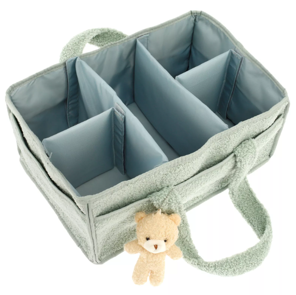 Premium Diaper Storage Organizer - Convenient Caddy for Baby Essentials