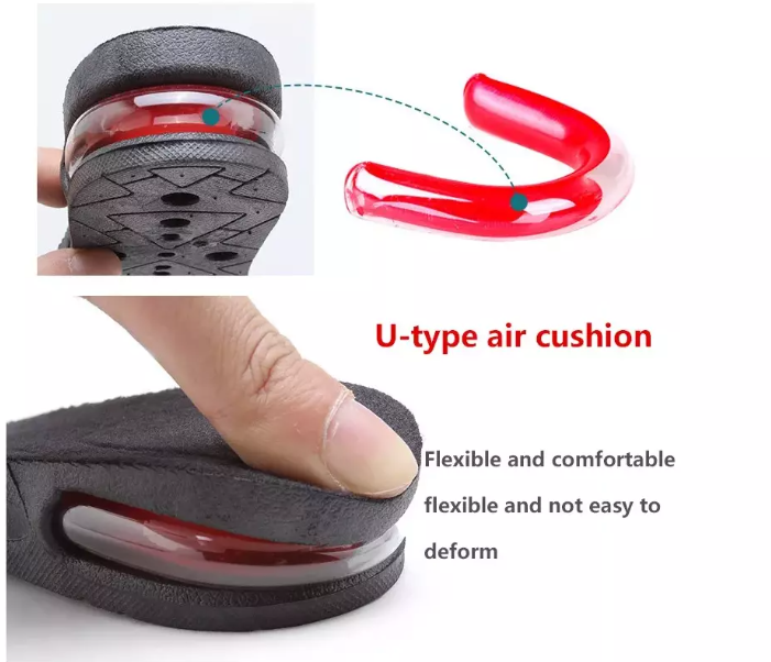 Invinsible Unisex Height Boosting Increase Foot Insoles