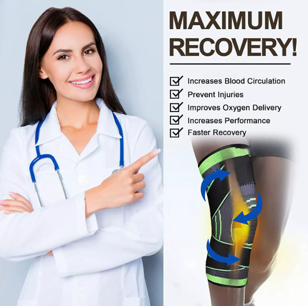 Knee Sleeve Compression Brace Support