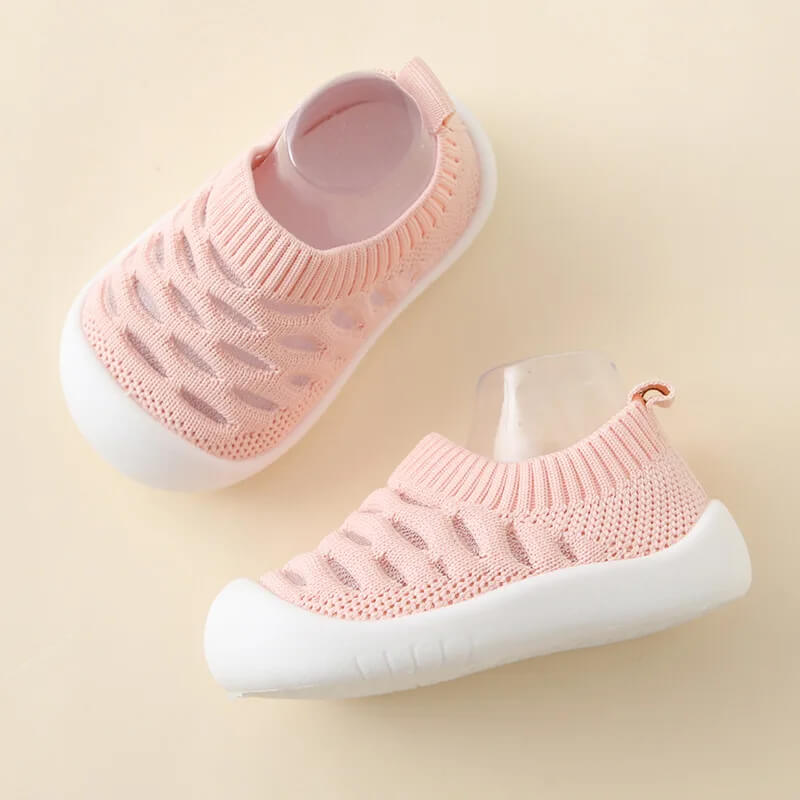 Pink Breathable Baby Mesh Shoes First Walker