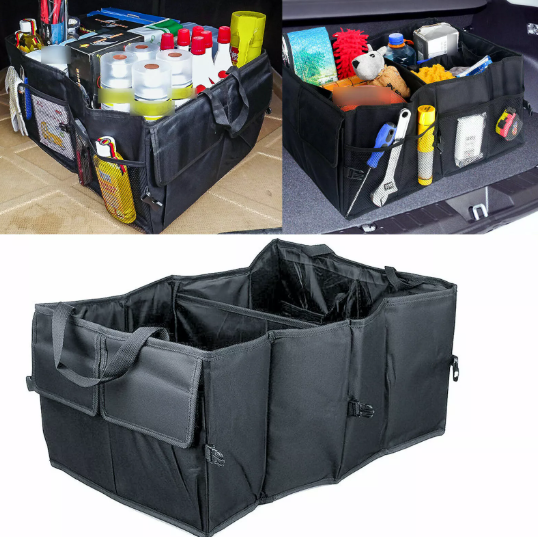 Car Boot Organizer for Back Seat Storage and Tidy Solutions