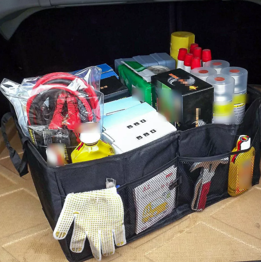 Car Boot Organizer for Back Seat Storage and Tidy Solutions