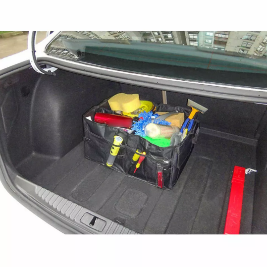 Car Boot Organizer for Back Seat Storage and Tidy Solutions