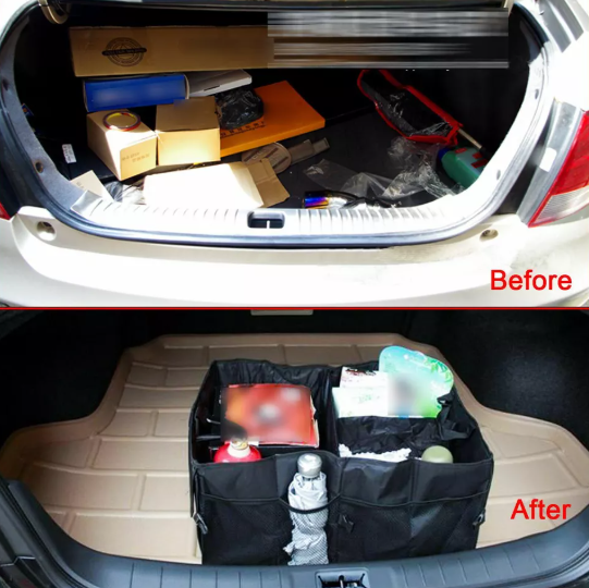 Car Boot Organizer for Back Seat Storage and Tidy Solutions