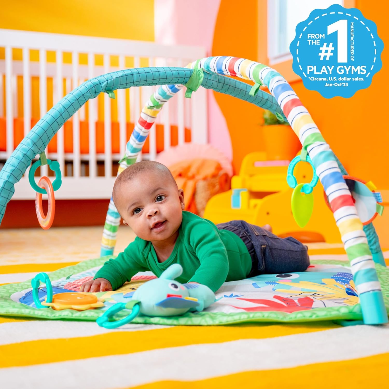 Foldable Baby Infant Play Gym Mat – Where Playtime Meets Adventure