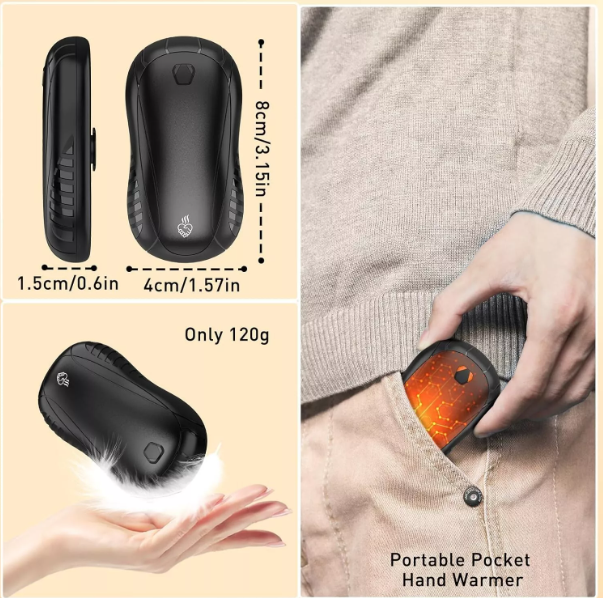 Rechargeable Hand Warmers Electric Pocket Heater