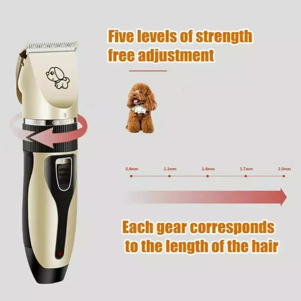 Professional Dog Trimmers and Grooming Clippers for Pet Hair