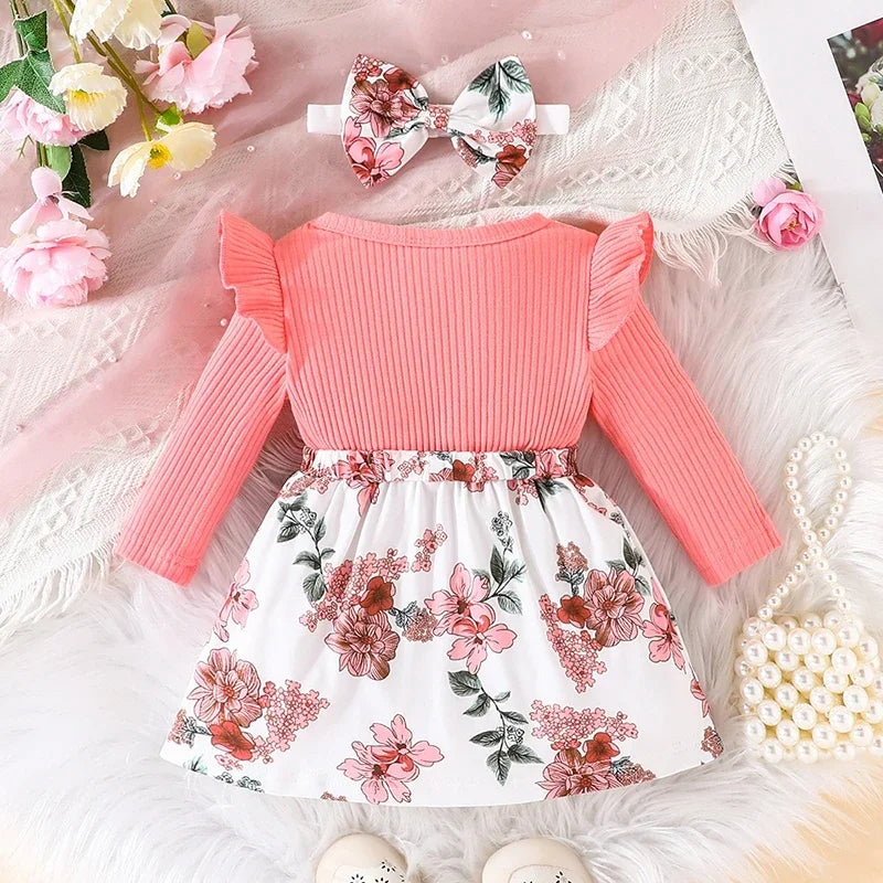 pink baby girl dress