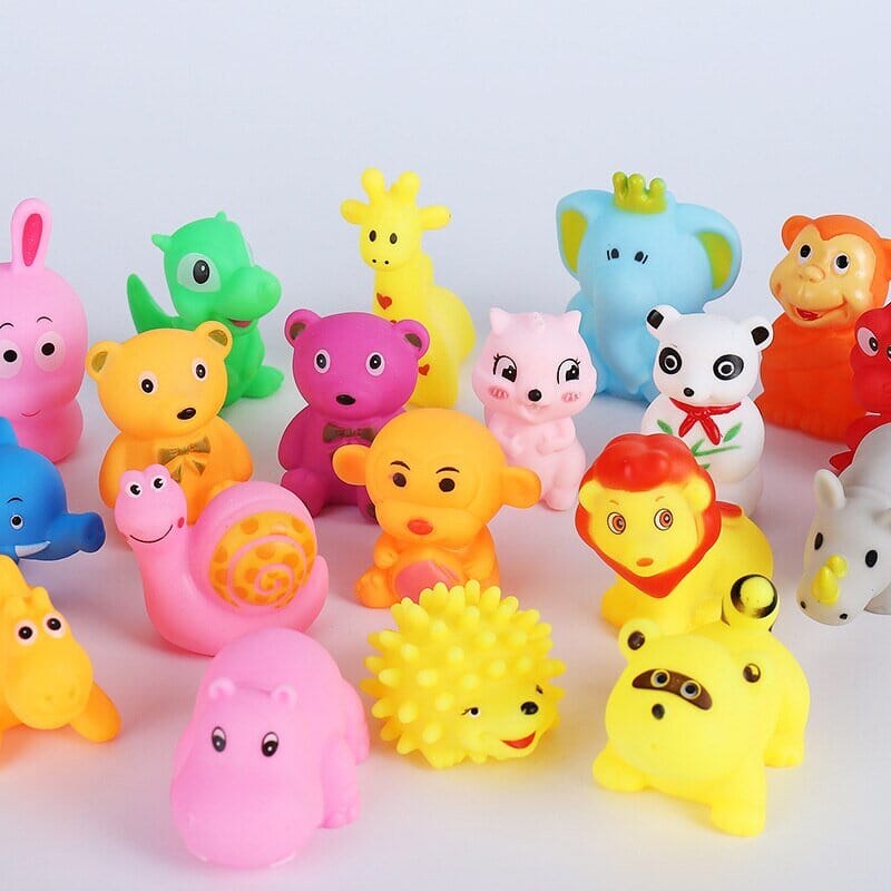 10PCS Cute Animals Swimming Water Toy Set - RoniCorn