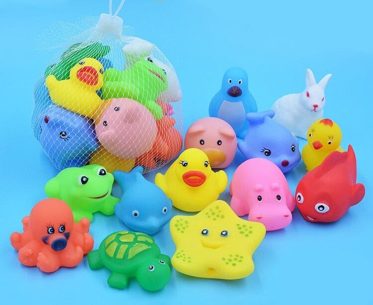 10PCS Cute Animals Swimming Water Toy Set - RoniCorn