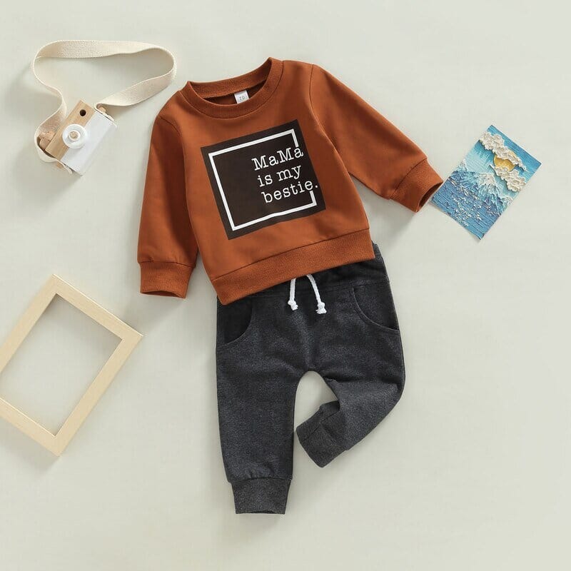 Sweatshirt & Pants for Baby Boys - RoniCorn