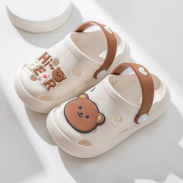 Baby Clogs With Animal Stickers - RoniCorn