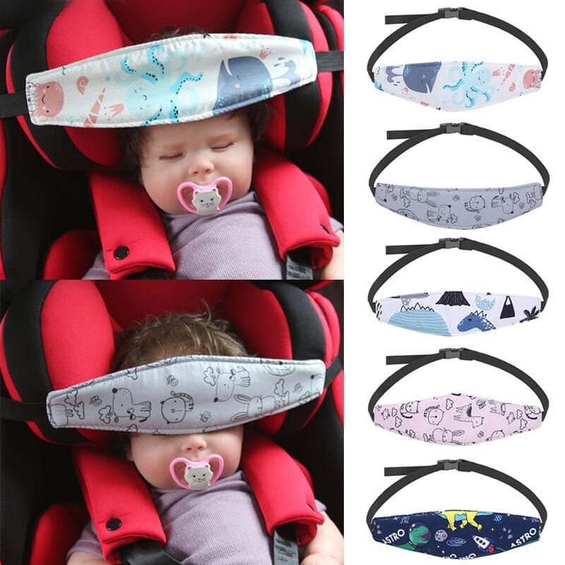 Baby Seat Headbands - Adjustable Head Support Bands - RoniCorn