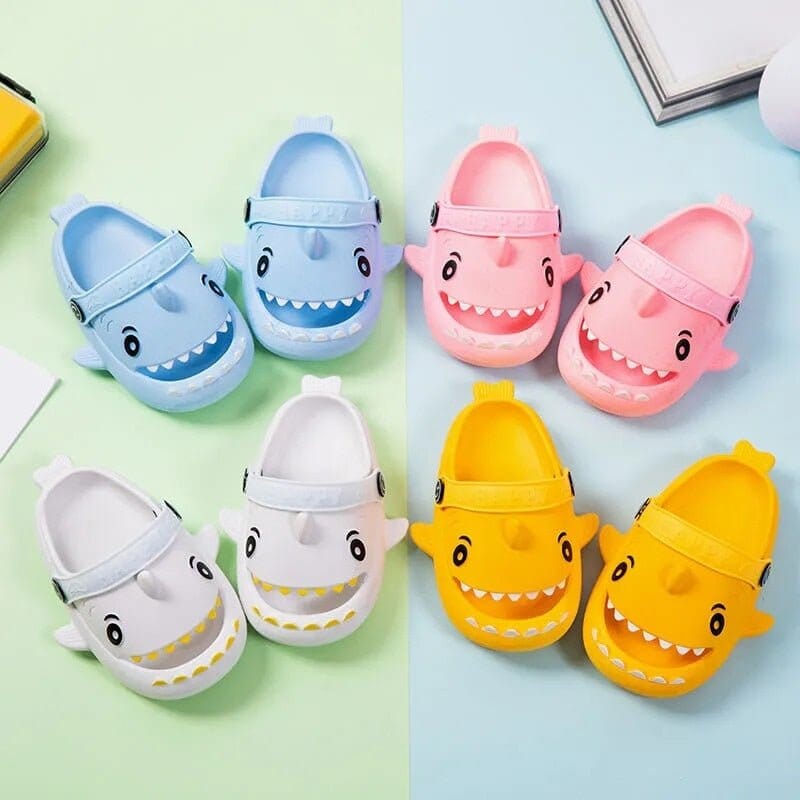 Children's Shark Slipper Summer Garden Shoes - RoniCorn