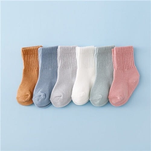 Cotton Baby Socks – Pack of 6 - RoniCorn