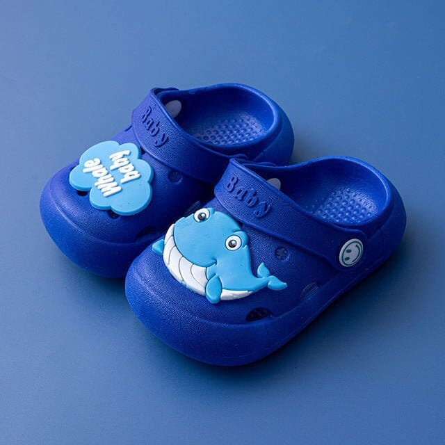 Baby Clogs With Animal Stickers - RoniCorn