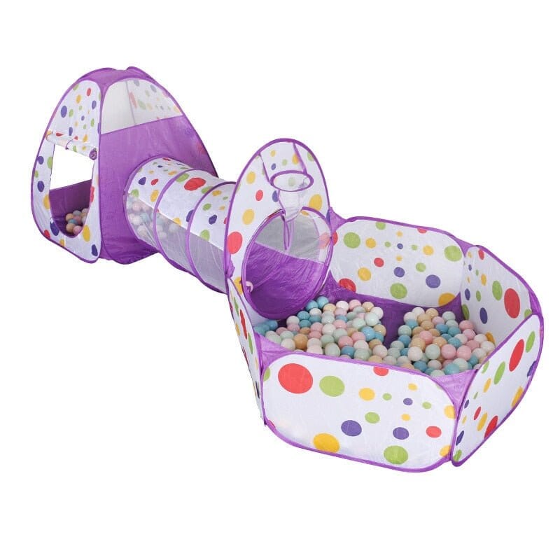 Foldable Children's Tent With 100 Balls - RoniCorn