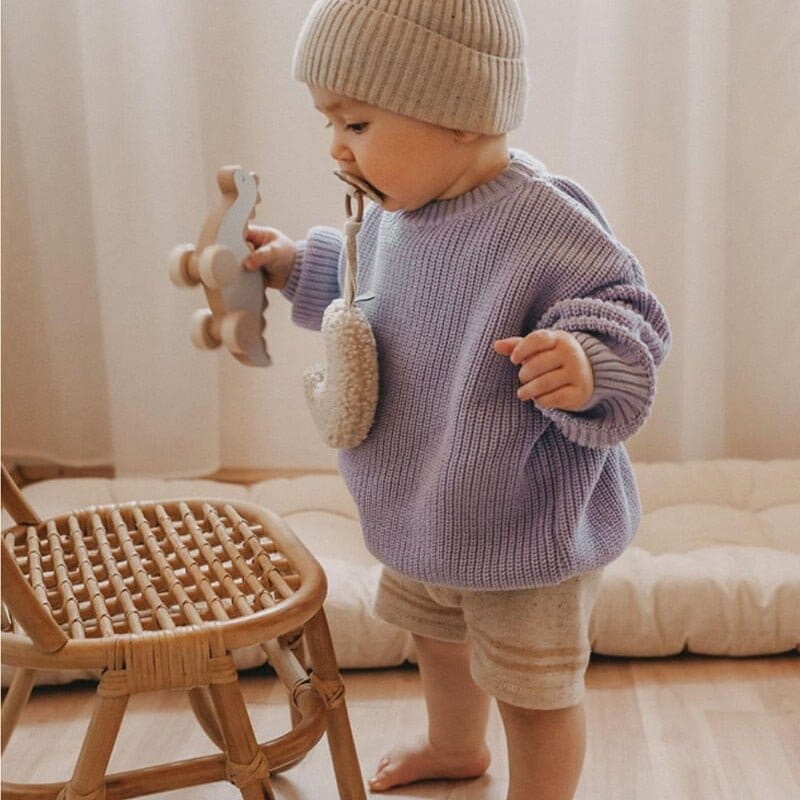 Knitted Over-Sized Sweaters for Toddlers - RoniCorn