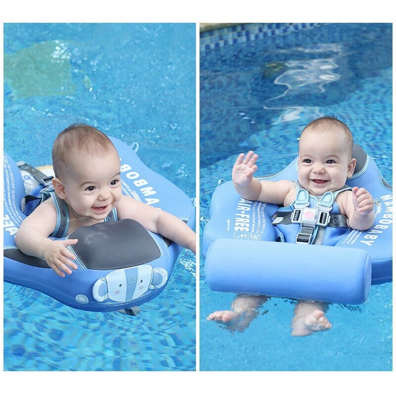 Mambobaby Baby Swim Float with Sunshade - RoniCorn