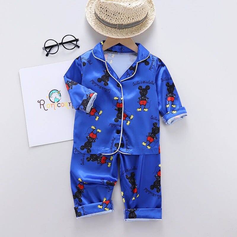 Mickey mouse outlet satin pajamas