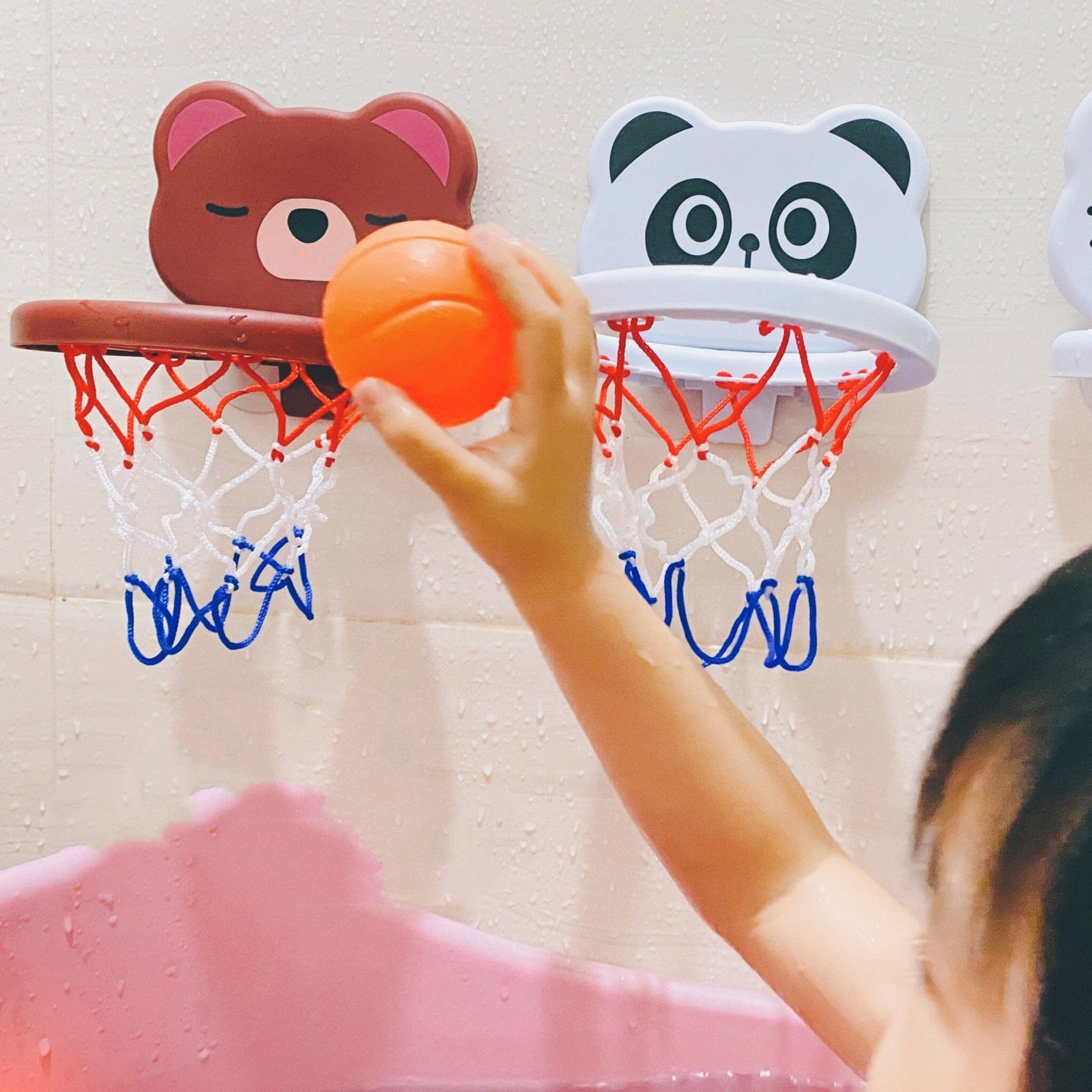 Shooting Basketball With 3 Balls Bath Toy - RoniCorn