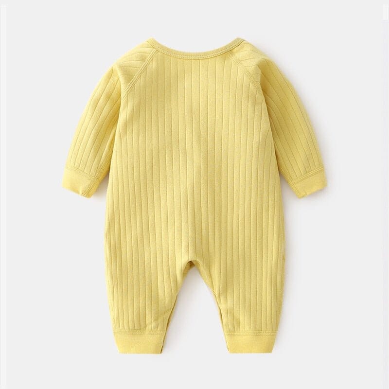 Soft & Comfy Solid Color Baby Romper - RoniCorn