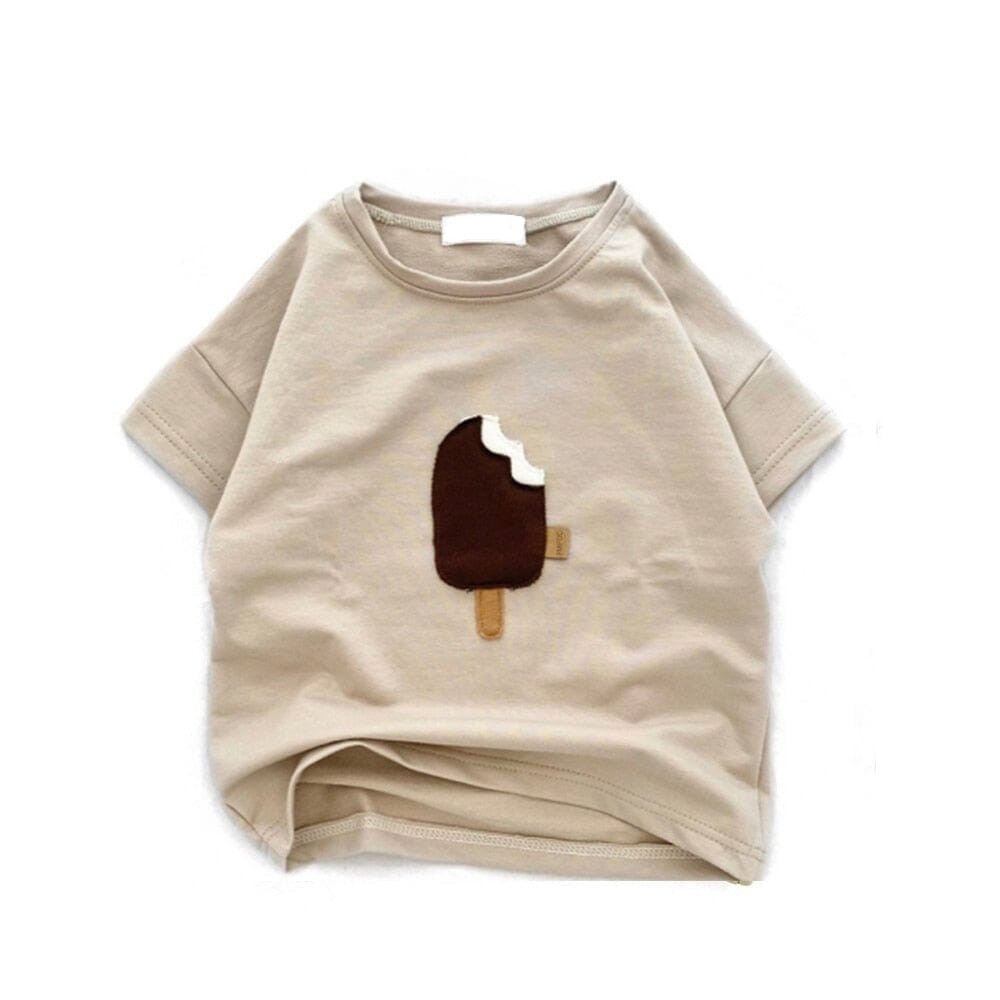 Soft Cotton Popsicle Summer T-Shirt for Baby Boys - RoniCorn